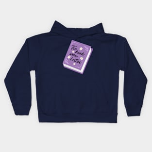 The book was better Kids Hoodie